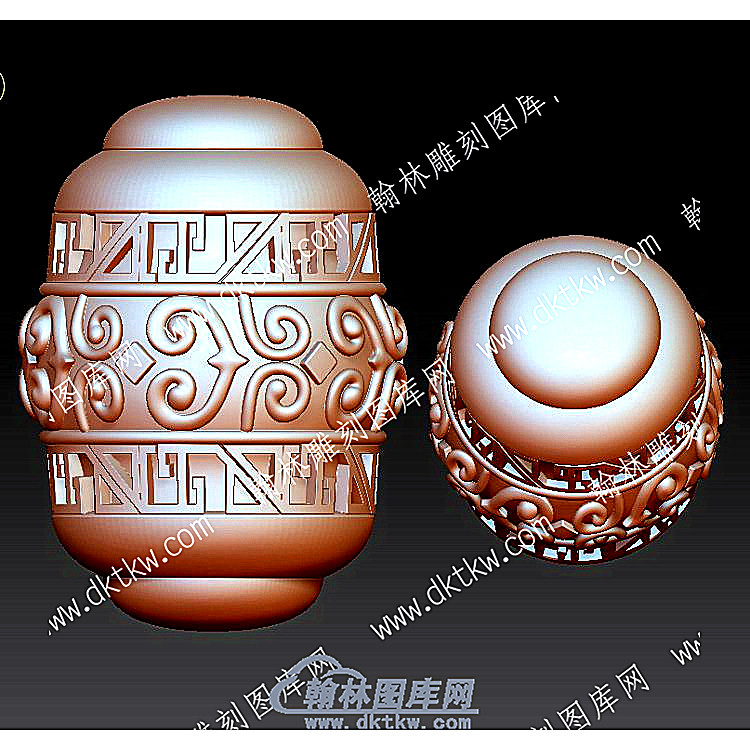 核雕腰珠立体圆雕图（YDZZ-136）.jpg