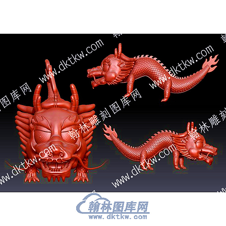 卡通龙龙立体圆雕图（YDL-009）.jpg