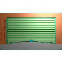 对江楼阁盘雕刻图（JYCP-214）
