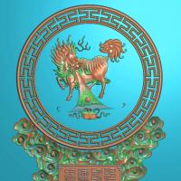 麒麟摆件精雕图,麒麟摆件浮雕图,麒麟祥云摆件雕刻图,麒麟摆件精雕图（bj-844）