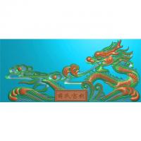 桃木剑精雕图,宝剑浮雕图,木雕剑,剑雕刻图,工艺品剑精雕图（DJF-365）