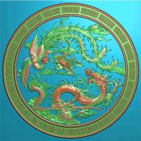 龙凤挂件挂匾挂屏精雕图,挂件挂屏挂匾浮雕图,挂屏挂匾雕刻图,挂屏加工图（GJ-032）