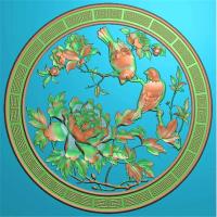 花鸟挂件挂匾挂屏精雕图,挂件挂屏挂匾浮雕图,挂屏挂匾雕刻图,挂屏加工图（GJ-047）