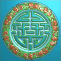 挂件挂匾挂屏精雕图,挂件挂屏挂匾浮雕图,挂屏挂匾雕刻图（GJ-092）