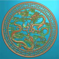 龙挂件挂匾挂屏精雕图,挂件挂屏挂匾浮雕图,挂屏挂匾雕刻图（GJ-154）