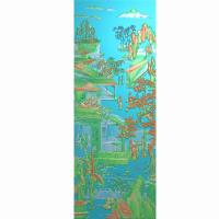 古代人物山水背板精雕图,背板浮雕图,背板雕刻图（CTBB-375）