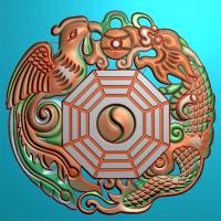 四六牌精雕图,四六牌浮雕图,四六牌雕刻图,46牌加工图,玉雕挂件有线（SLP-1049）