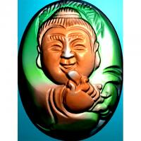 四六牌精雕图,四六牌浮雕图,四六牌雕刻图,46牌加工图,玉雕挂件有线（SLP-1071）