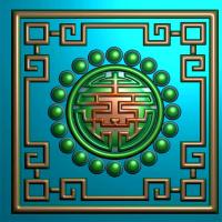 家具扶手精雕图（FS-2003）