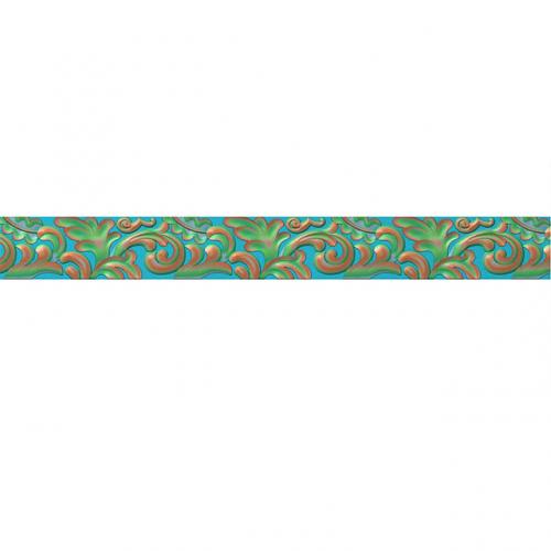 欧式洋花石材边角腰线浮雕图加工图（BS-126）