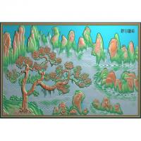石材山水精雕图（ZS-41）