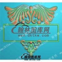 欧式洋花镜框标牌浮雕图（OSJK-008）