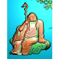 罗汉精雕图（LH-8065）