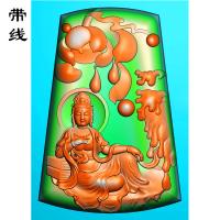莲花观音精雕图(ZGY-074)