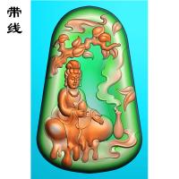 花瓶观音精雕图(ZGY-085)