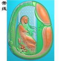侍女美女精雕图有线(SV-030)