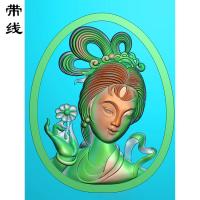 美女侍女精雕图有线(SV-031)