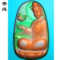 莲花观音精雕图(LGY-026)