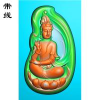 拿珠观音精雕图(LGY-058)