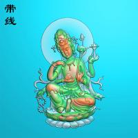 多臂观音精雕图(LGY-075)