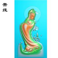 站观音精雕图(OGF-002)