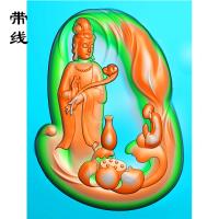 如意观音精雕图(OGF-027)