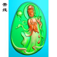 玉雕观音普度众生精雕图(OGF-073)