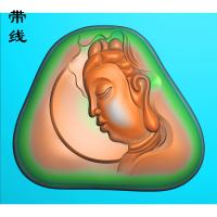 随形观音精雕图(BGF-088)