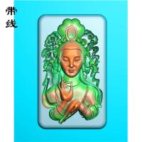 观音精雕图(BGF-093)