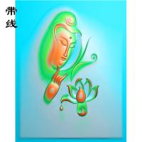 简易观音精雕图(BGF-108)