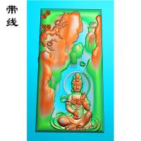山水观音精雕图(SGF-010)