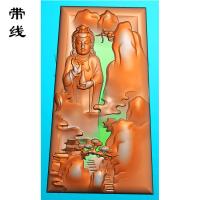 山水观音精雕图(SGF-026)