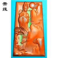 山水观音精雕图(SGF-027)