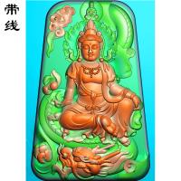御龙观音精雕图(YGY-053)