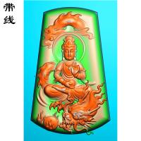御龙观音精雕图(YGY-063)
