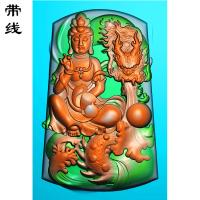 御龙观音精雕图(YGY-065)