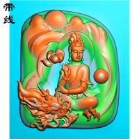 御龙观音精雕图(YGY-076)