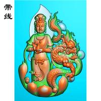 御龙观音精雕图(YGY-092)