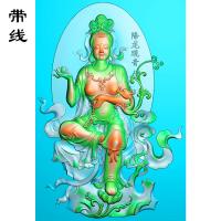 降龙观音精雕图(YGY-101)