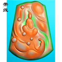 抽象悟道佛像精雕图(DFX-065