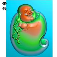 弥勒佛精雕图(MLF-046