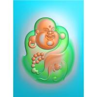 福在眼前弥勒佛精雕图(MLF-106