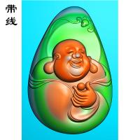 笑佛弥勒佛精雕图有线(MLF-167