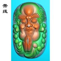 抽象达摩头精雕图(DF-014)