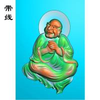 全身罗汉精雕图(LH-017)