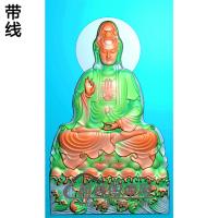 高精度观音菩萨精品挂件精雕图（ZGY-183)