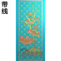 铝雕镂空鸳鸯荷花精雕图(TM-0035)