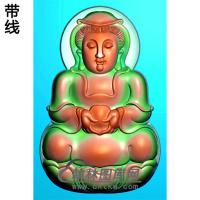 观音菩萨精品挂件精雕图（ZGY-246)