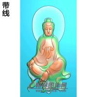 苏工观音精品挂件精雕图（ZGY-280)