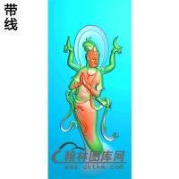 观音菩萨精品挂件精雕图（OGY-126)